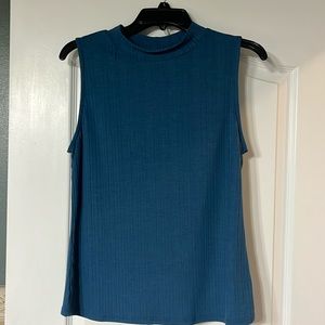 Sleeveless top.